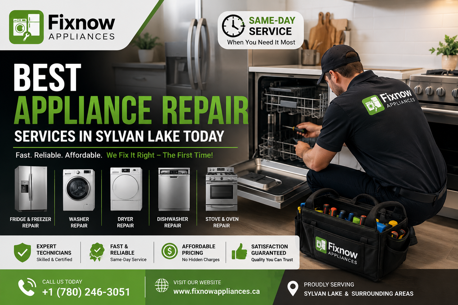 Best Appliance Repair Services in Sylvan Lake Today